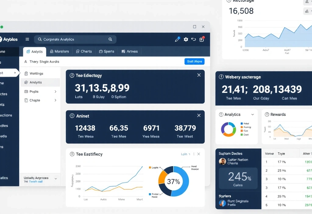 Dashboard de analiză și statistici web